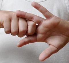 Mittelfinger - hilft bei Stress und Ärger und den Augen.